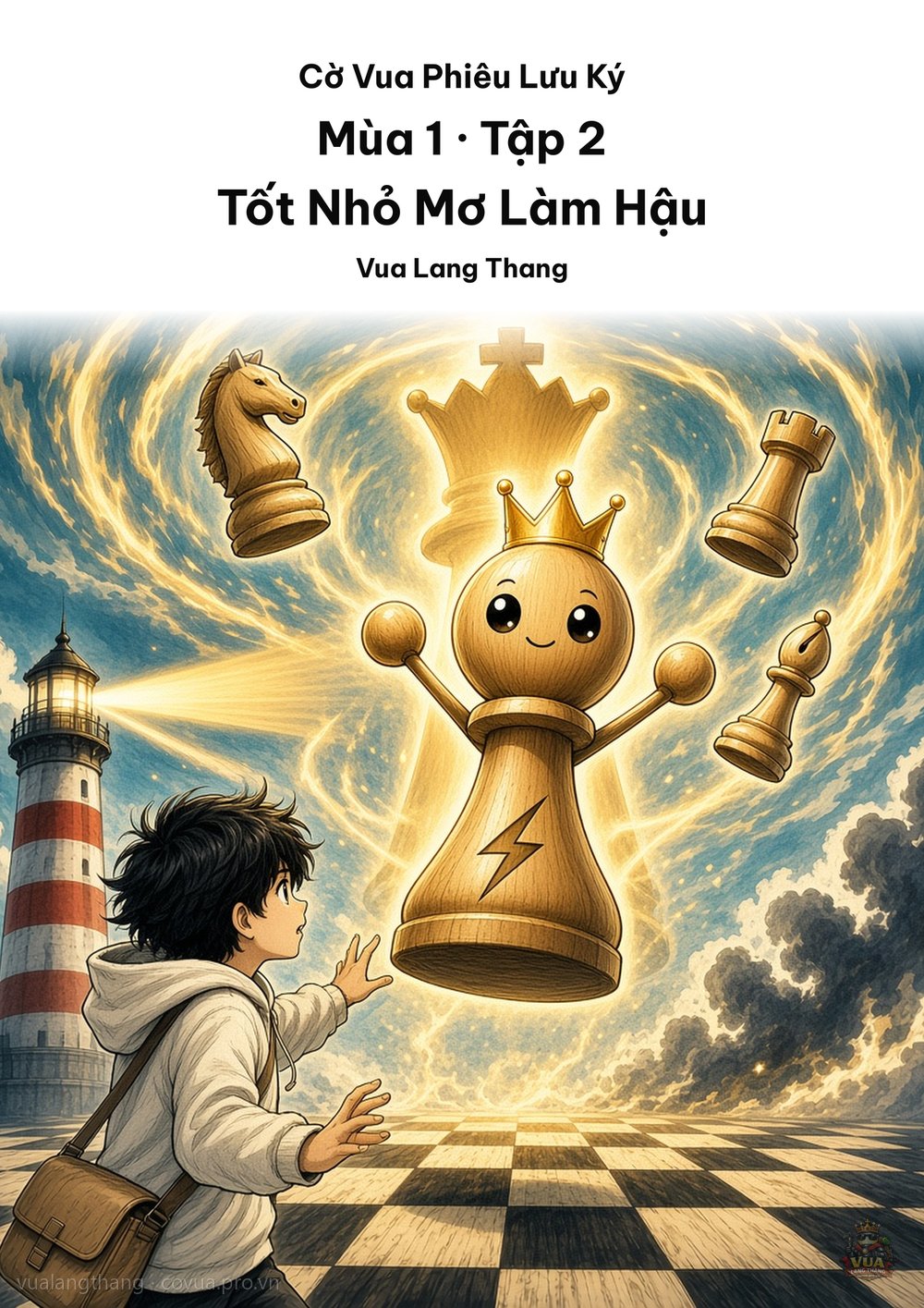 Bìa Tập 2: Tốt Nhỏ Mơ Làm Hậu