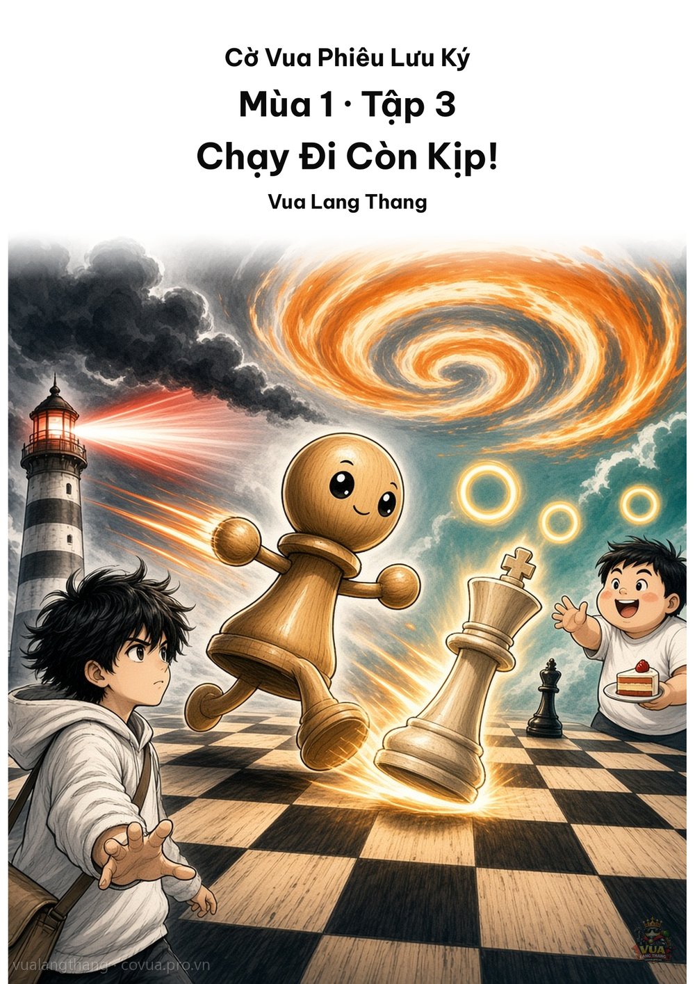 Bìa Tập 3: Chạy Đi Còn Kịp!