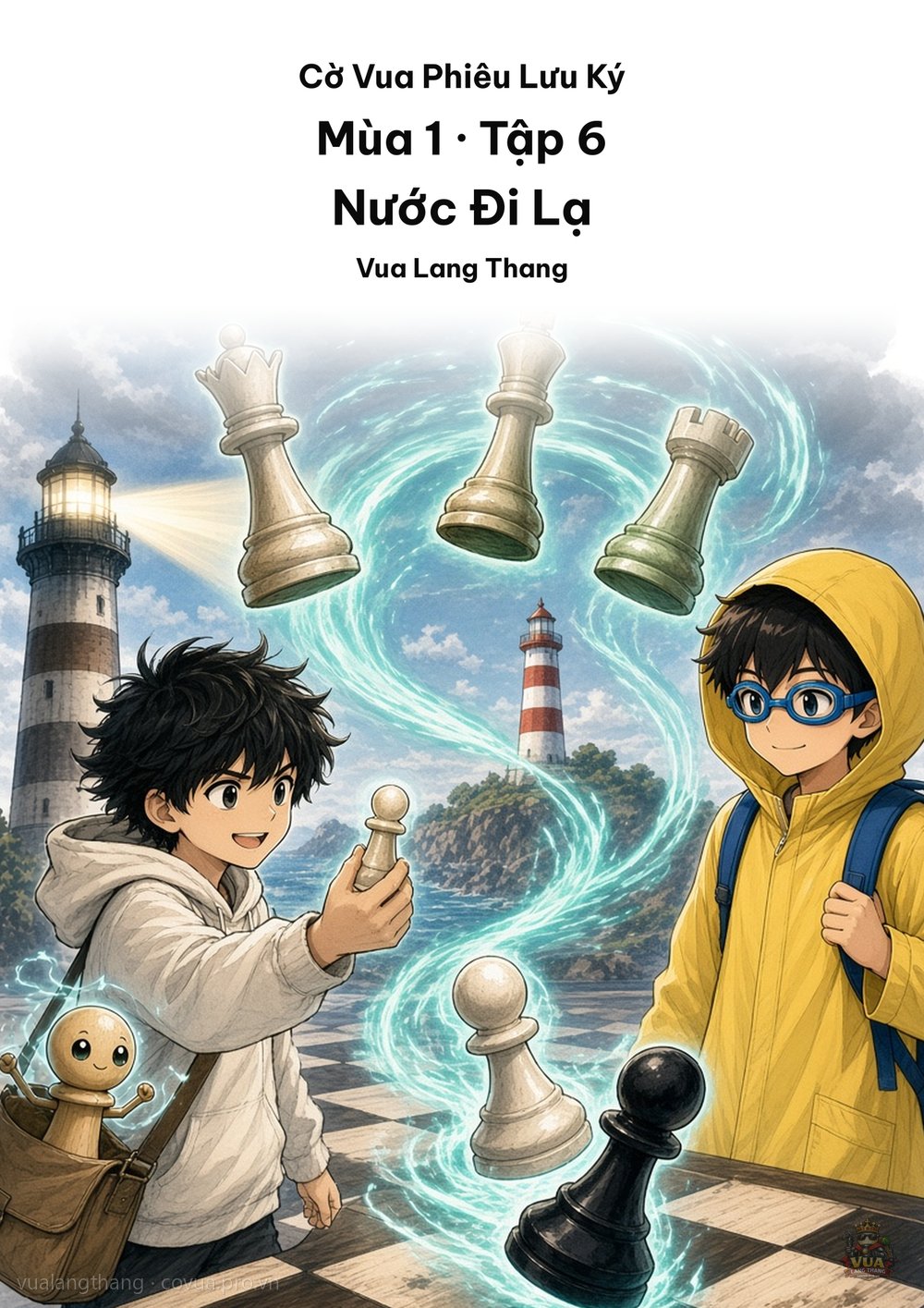 Bìa Tập 6: Nước Đi Lạ