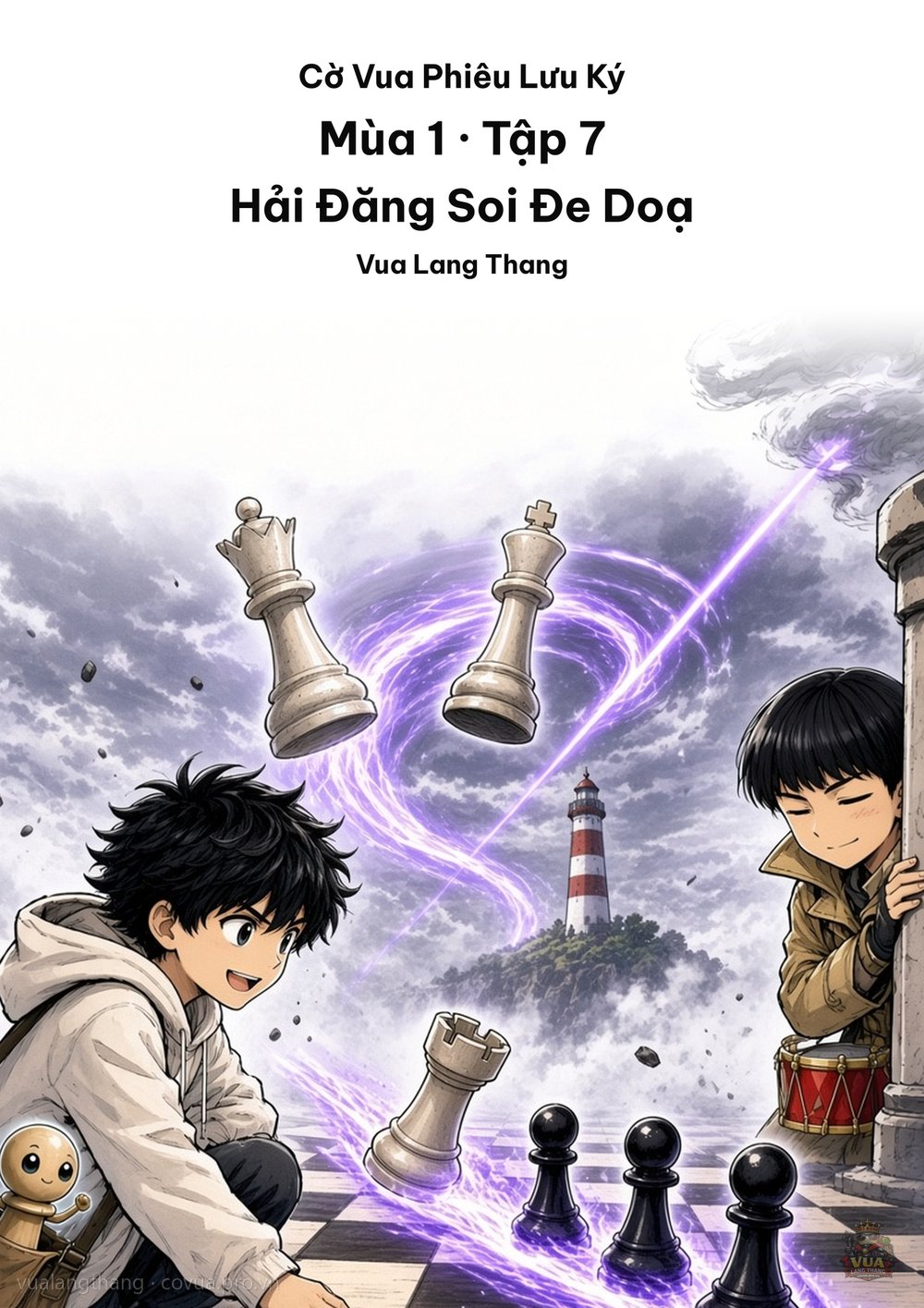 Bìa Tập 7: Hải Đăng Soi Đe Doạ