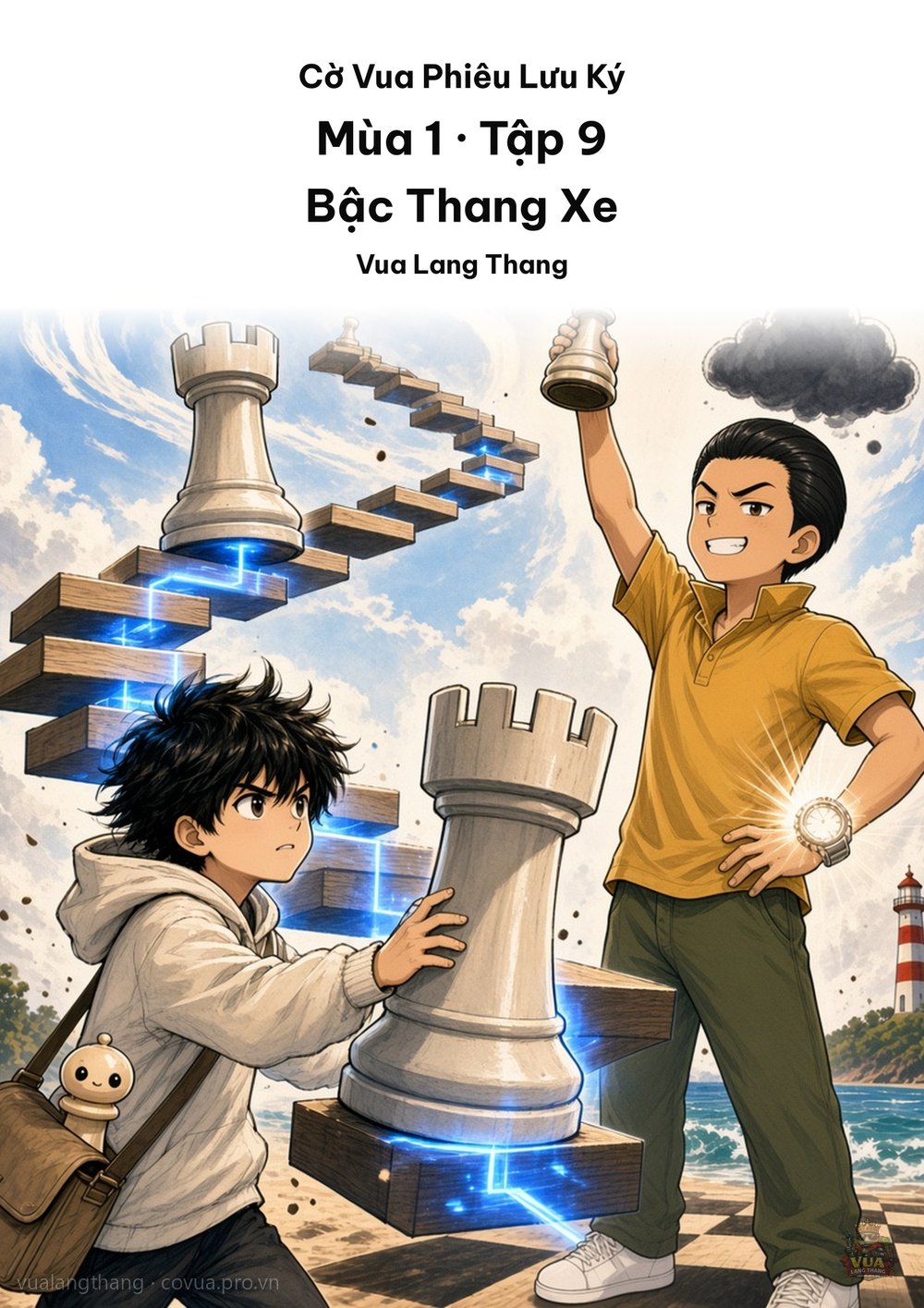 Bìa Tập 9: Bậc Thang Xe
