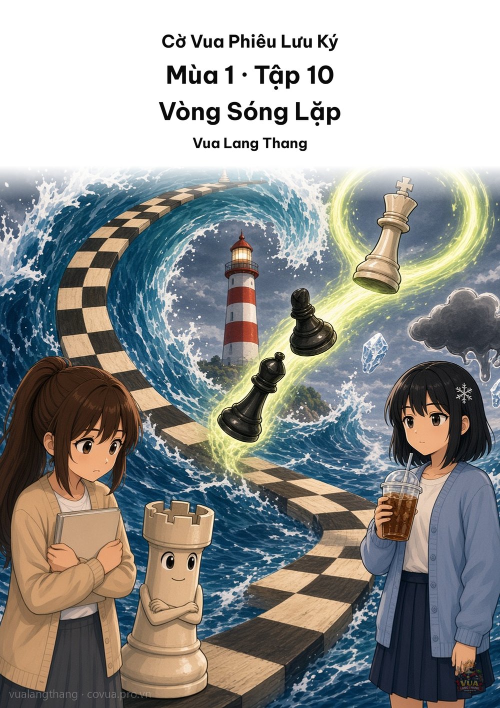 Bìa Tập 10: Vòng Sóng Lặp